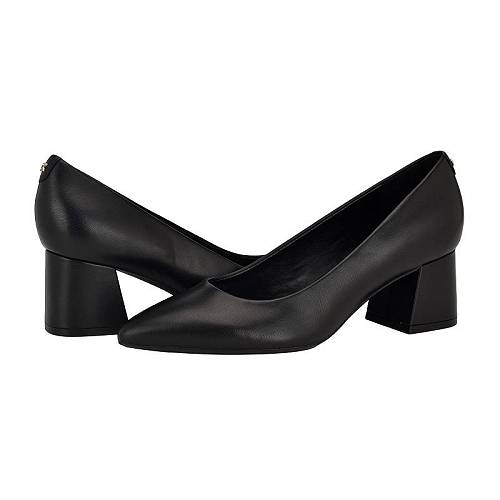 送料無料 カルバンクライン Calvin Klein レディース 女性用 シューズ 靴 ヒール Lenott - Black Leather