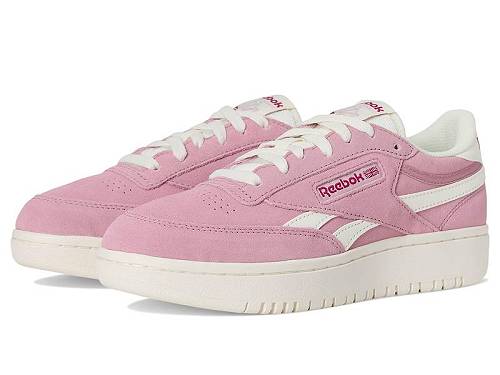 貨物輸送無料 リーボック Reebok Lifestyle レディース 亭主もち用 シューズ 靴 スニーカー 運動すること靴 Club C Double Revenge - Dusty Rose/Chalk/Chalk