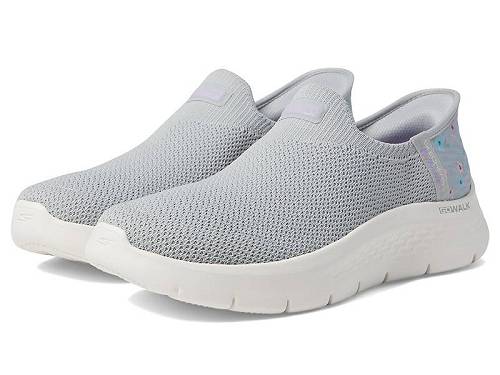 送料無料 スケッチャーズ SKECHERS Performance レディース 女性用 シューズ 靴 スニーカー 運動靴 Go Walk Flex Sunset Rose Hands Free Slip-Ins - Gray/Lavender|グッズ×グッズ
