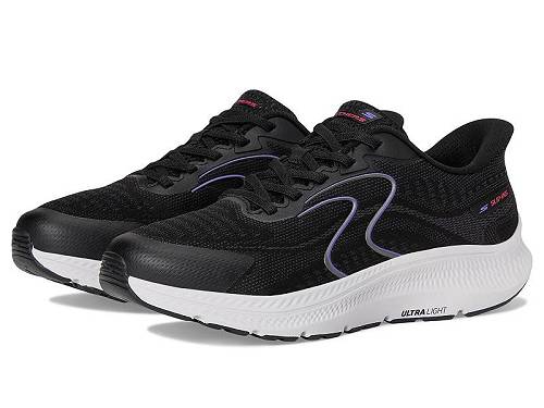 貨物輸送無料 スケッチャーズ SKECHERS レディース 成人女性用 シューズ 靴 スニーカー 運動すること靴 Go Run Consistent 2.0 Lockhart Hands Free Slip-ins - Black