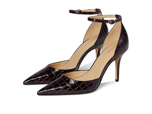 送料無料 カルバンクライン Calvin Klein レディース 女性用 シューズ 靴 ヒール Olettia - Dark Red Croco