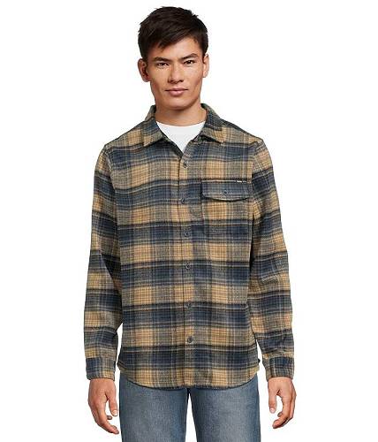 貨物輸送無料 ハーレー Hurley メンズ 成人男性用 流行り物 名取り草プルオーバー Portland Heavyweight Flannel - Woodside