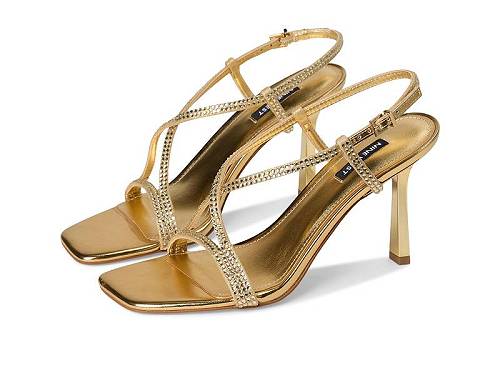 貨物輸送無料 野球クラブ酉の方角 Nine West レディース お上さん用 シューズ 靴 踵 Vallanh - Gold 710 靴-パンプス-レディース靴