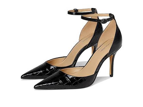 送料無料 カルバンクライン Calvin Klein レディース 女性用 シューズ 靴 ヒール Olettia - Black Croco