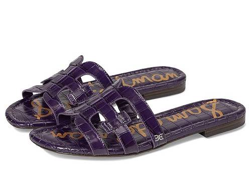 貨物輸送無料 サムエデルマン Sam Edelman レディース 亭主もち用 シューズ 靴 サンダル Bay Slide Sandals - Winter Violet