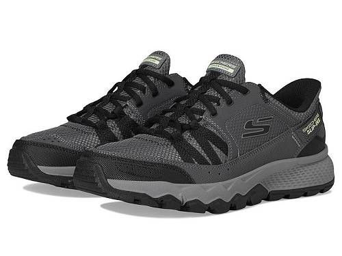 貨物輸送無料 スケッチャーズ SKECHERS メンズ 成人男性用 シューズ 靴 スニーカー 運動すること靴 Dynamite AT Escapar Hands Free Slip-インチ - Charcoal/Black