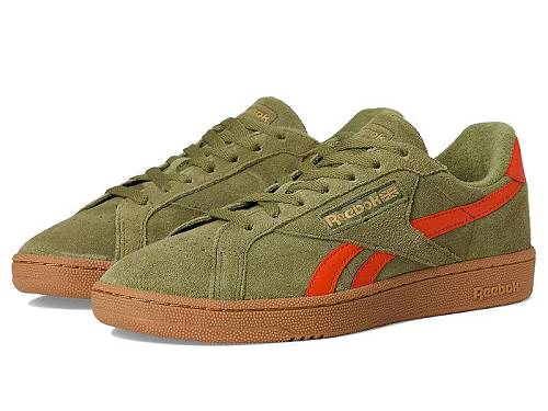 貨物輸送無料 リーボック Reebok Lifestyle シューズ 靴 スニーカー 運動すること靴 Club C Grounds UK - Deepolive/Pumporange/Gum