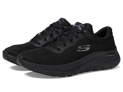 貨物輸送無料 スケッチャーズ SKECHERS レディース 成人女性用 シューズ 靴 スニーカー 運動すること靴 Arch Fit 2.0 - Big League - Black