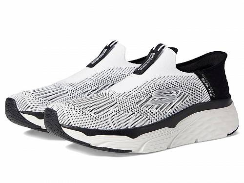 送料無料 スケッチャーズ SKECHERS メンズ 男性用 シューズ 靴 スニーカー 運動靴 Max Cushioning Elite Advantageous Hands Free Slip-Ins - White/Black画像