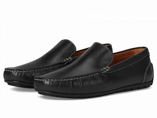 送料無料 ジョーンストンアンドマーフィー Johnston & Murphy メンズ 男性用 シューズ 靴 ローファー Beck Venetian - Black Full Grain画像