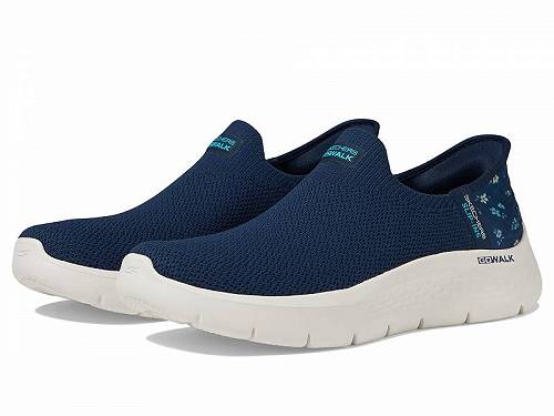 送料無料 スケッチャーズ SKECHERS Performance レディース 女性用 シューズ 靴 スニーカー 運動靴 Go Walk Flex Sunset Rose Hands Free Slip-Ins - Navy/Turquoise画像