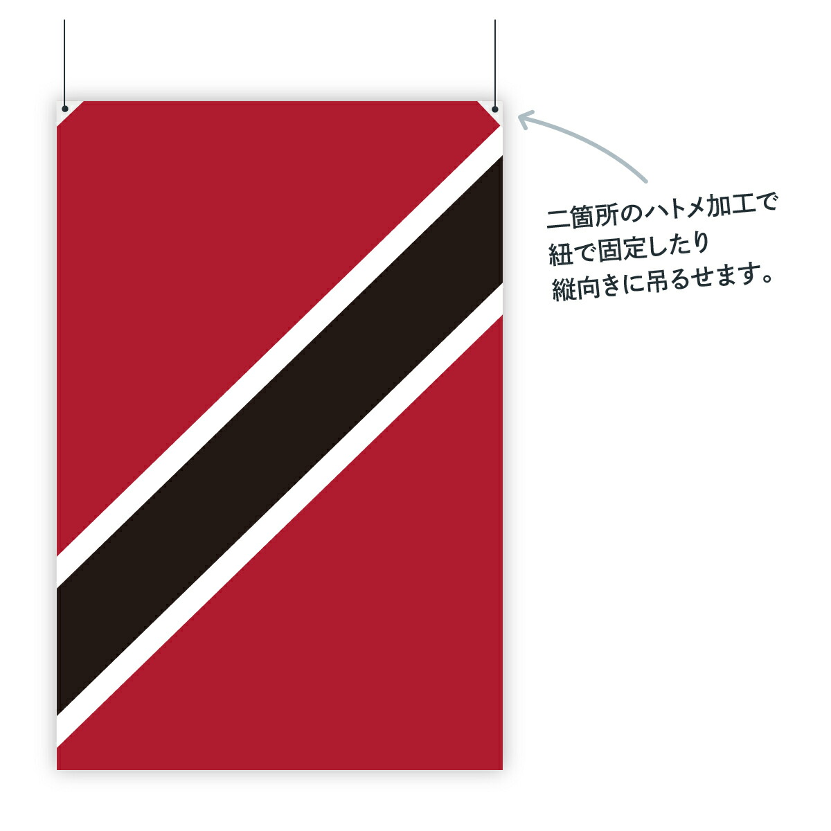 トリニダード トバゴ共和国 H100cm グッズプロ パーティー イベント用品 W150cm 国旗 国旗 国旗 お店に飾ればお手軽異国風演出 トリニダード トバゴ共和国 H100cm グッズプロ パーティー イベント用品 W150cm 国旗 国旗 国旗 お店に飾ればお手軽異国風演出