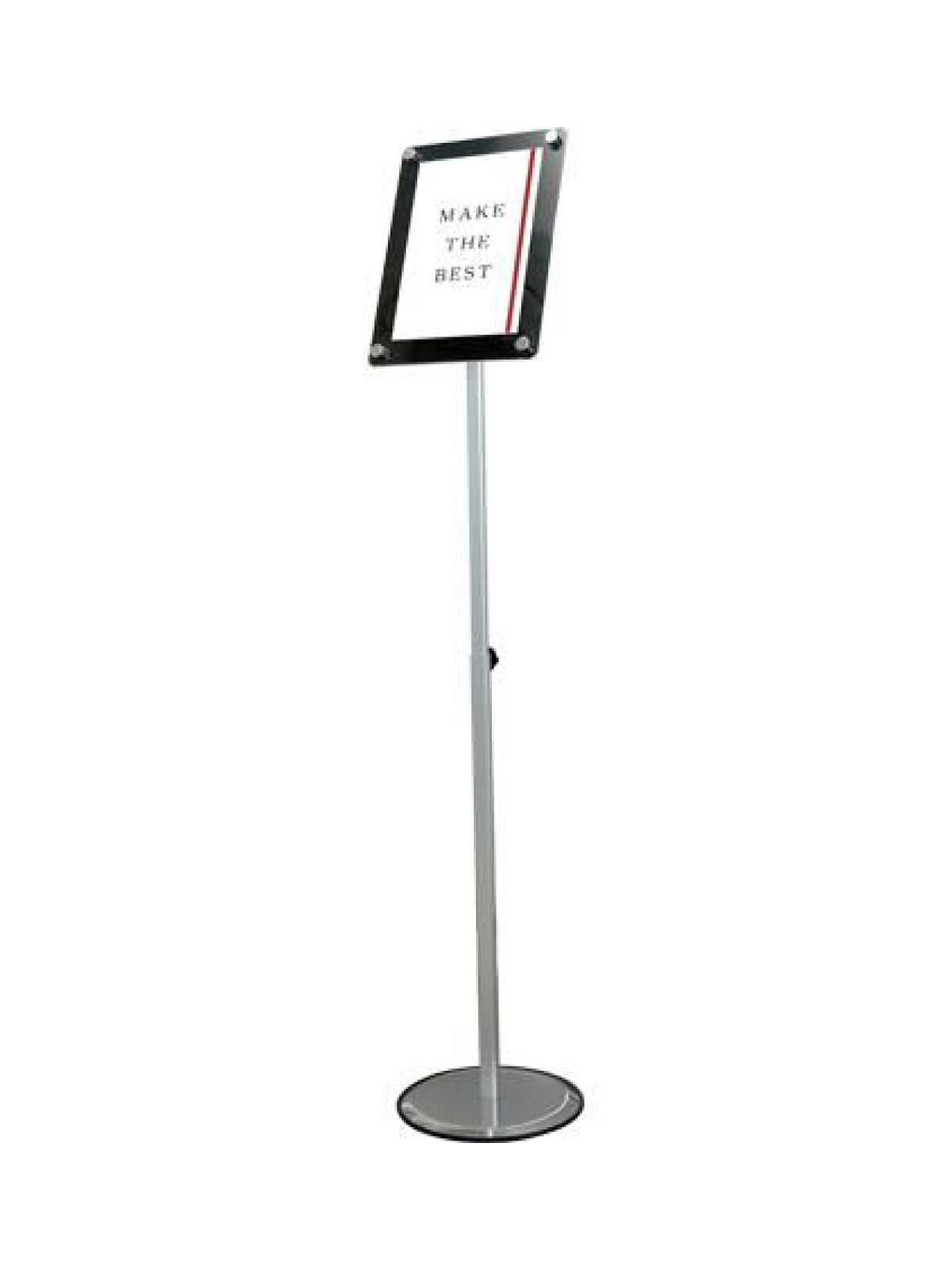 スマートフリーアクリルスタンドスライド A4ブラック (SMFACS135-A4B)|グッズプロ