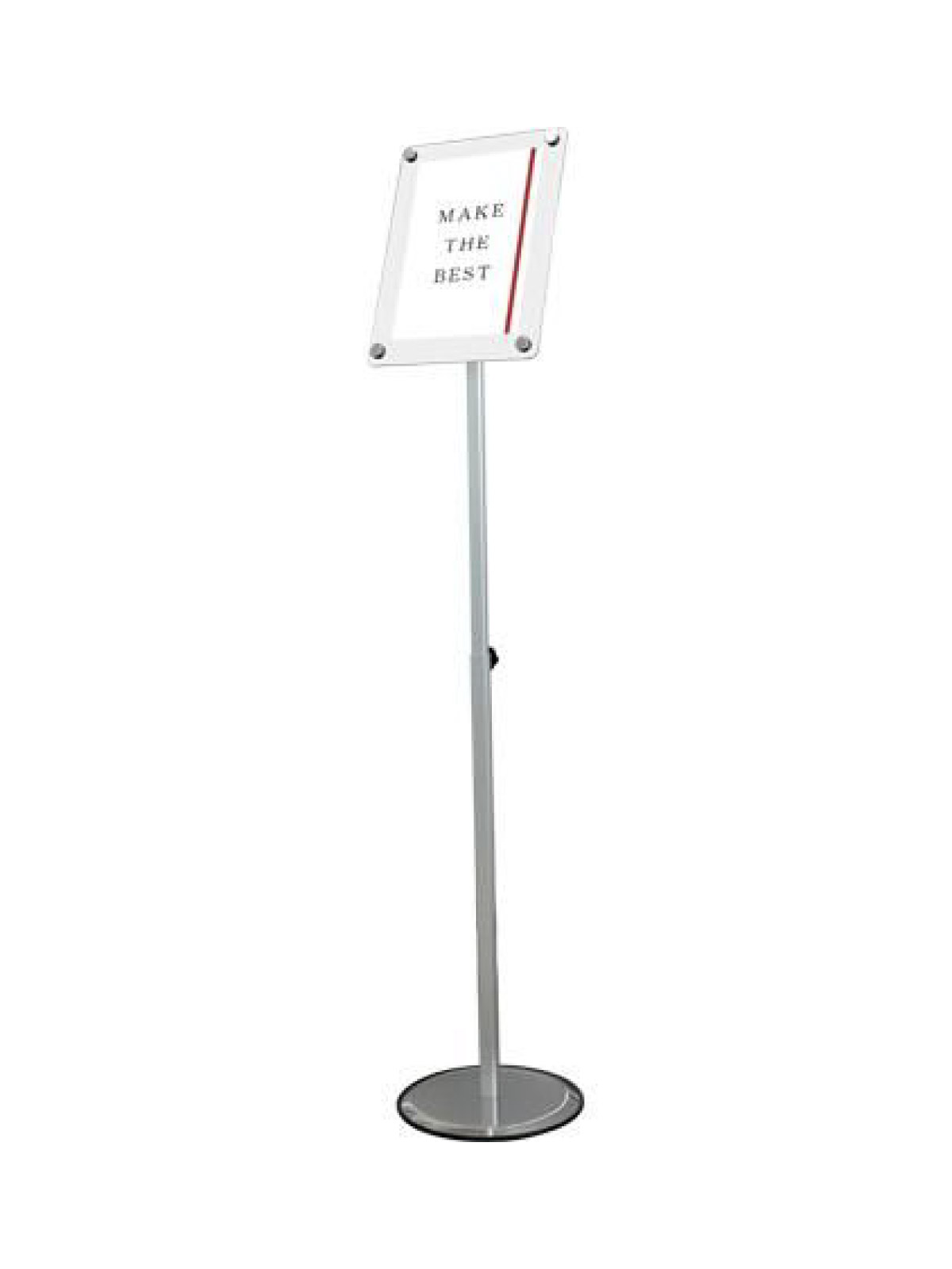 スマートフリーアクリルスタンドスライド A4ホワイト (SMFACS135-A4W)|グッズプロ