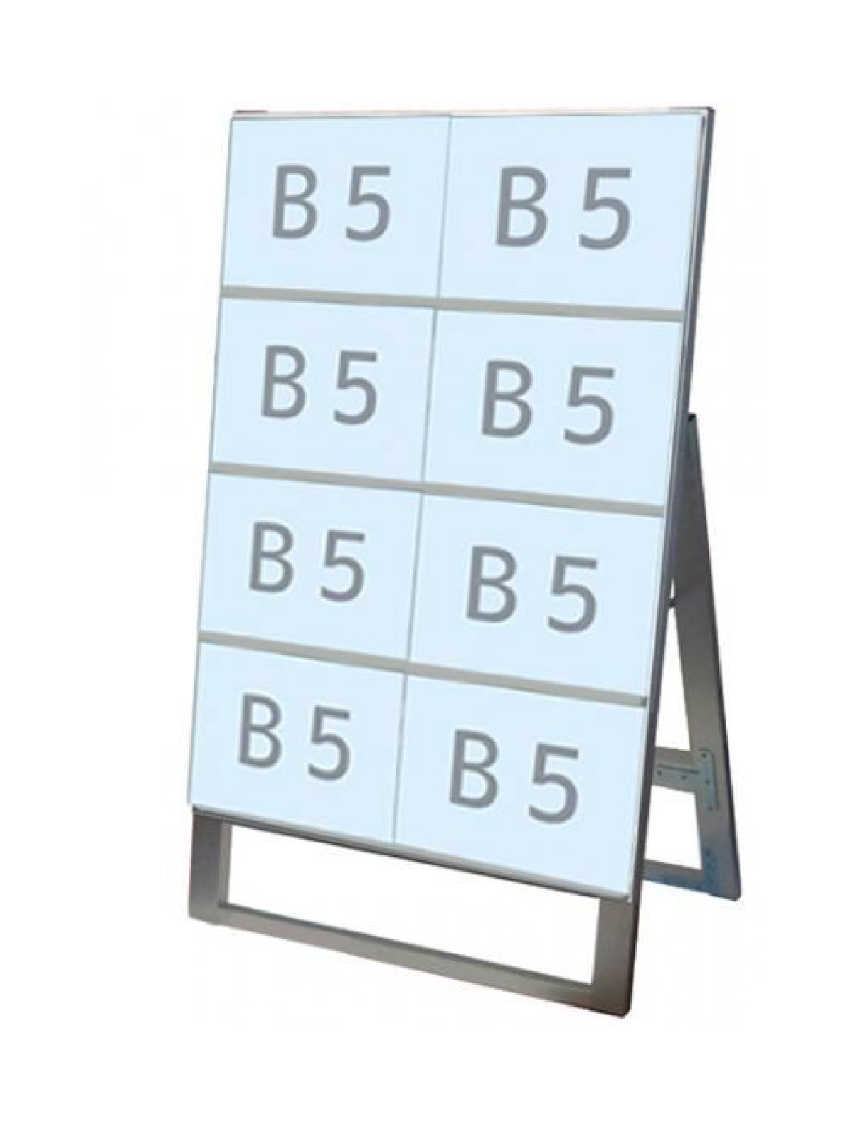 カードケーススタンド看板 B5横8片面 (CCSK-B5Y8K)|グッズプロ