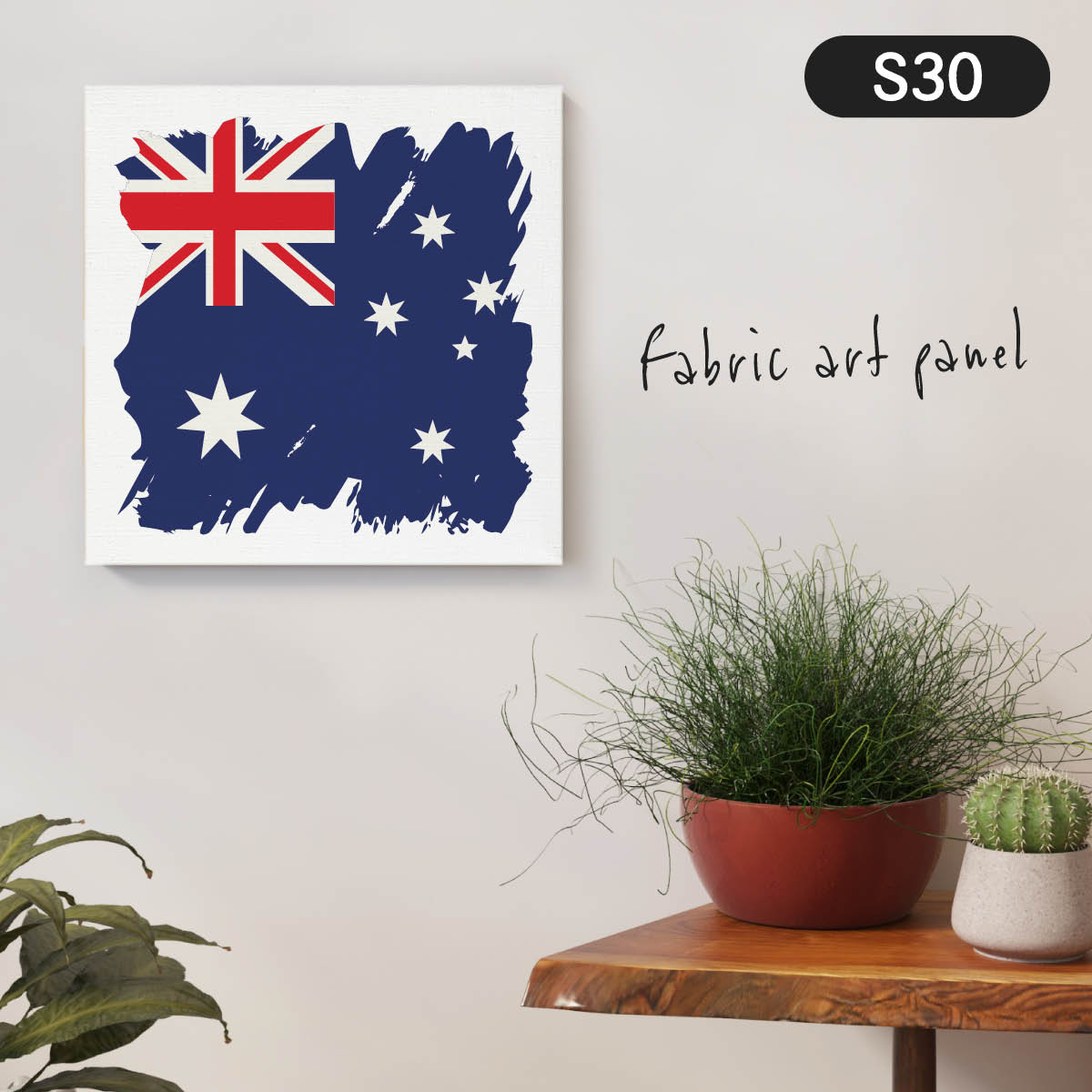 楽天市場 オーストラリア連邦国旗 ファブリックパネル アート インテリア グッズプロ