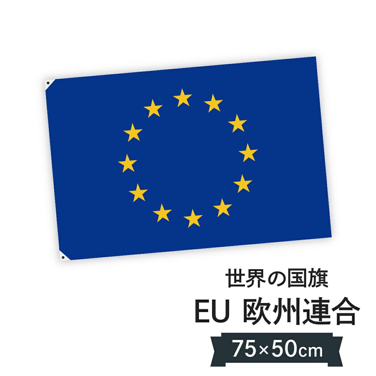 楽天市場 Eu 欧州連合 欧州旗 国旗 W75cm H50cm グッズプロ