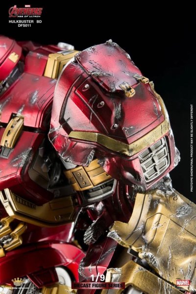 King Arts キングアーツ アベンジャーズ アイアンマン マーク44 ダメージ版 電動版 1/9 スケール ダイキャスト DFS011画像