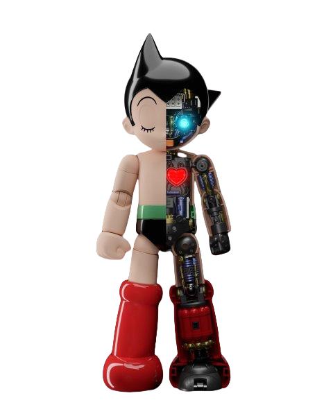 創模玩TRON Model-Kit 鉄腕アトム アトム 30cm アクションフィギュア NORMAL Ver プラモデル 未組立品画像