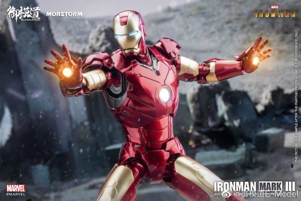御模道Studio アイアンマン IRON MAN MK3 1/9 アクションフィギュア さいはん|グッズ&雑貨 店