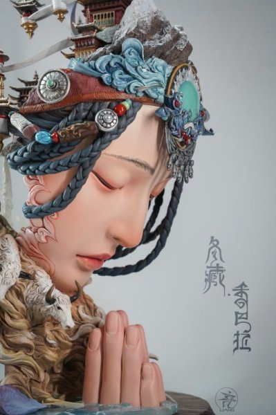 王者栄耀 嫦娥 寒月公主ver. 1/7 完成品フィギュア[APEX] 特典】王者栄耀 嫦娥 寒月公主ver. 1/7 完成品フィギュア[APEX