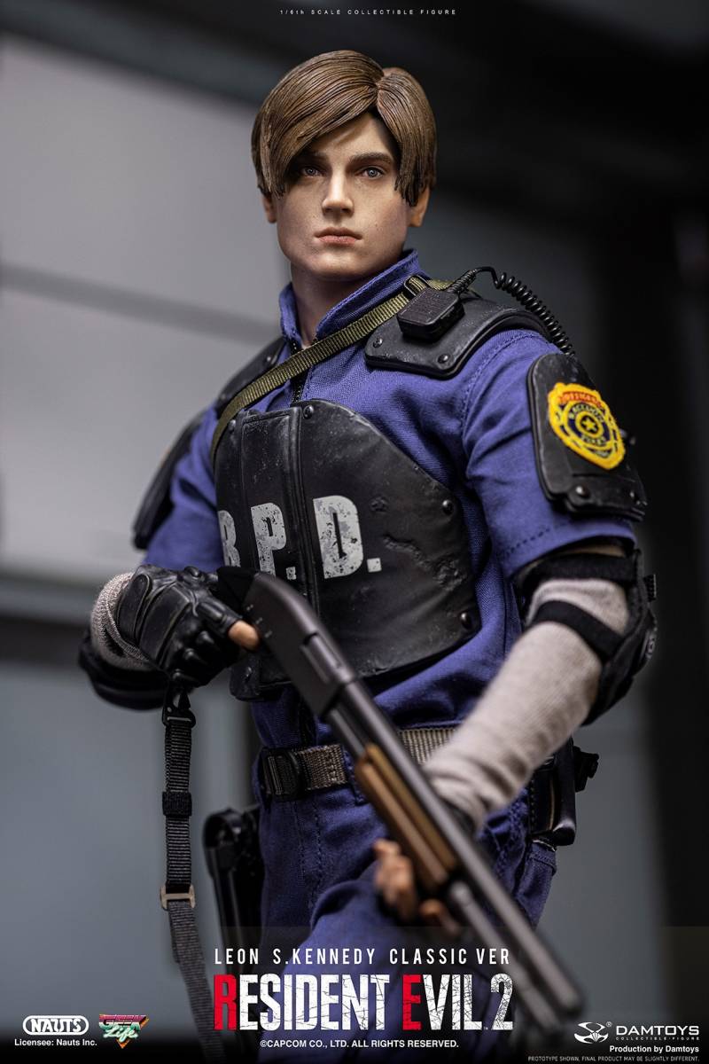 新品★バイオハザード4 1/6スケールフィギュア　レオン　ホットトイズ Amazon | ビデオゲーム・マスターピース バイオハザード4 レオン