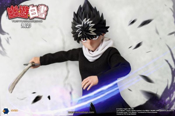 Asmus Toys 幽☆遊☆白書 ひえい 1/6 アクションフィギュア YUYU001LUX DELUXE Ver画像