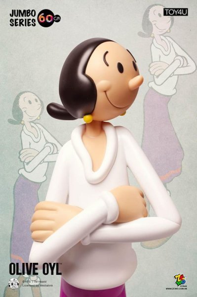 ZCWO Popeye ポパイolive 62cm ビニール フィギュア ノスタルジック版|グッズ&雑貨 店