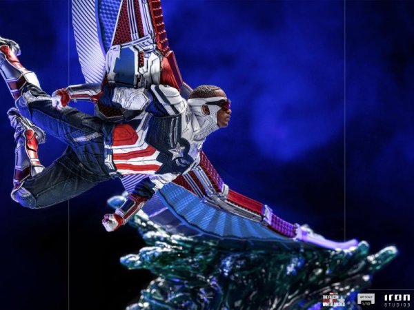 iron studios アイアンスタジオ Captain America Sam Wilson 1/10 スタチュー 塗装済み 完成品|グッズ&雑貨 店