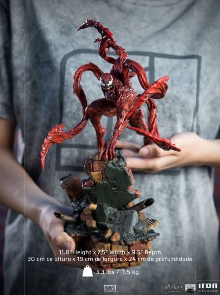 iron studios アイアンスタジオ Carnage 1/10 スタチュー 塗装済み 完成品|グッズ&雑貨 店