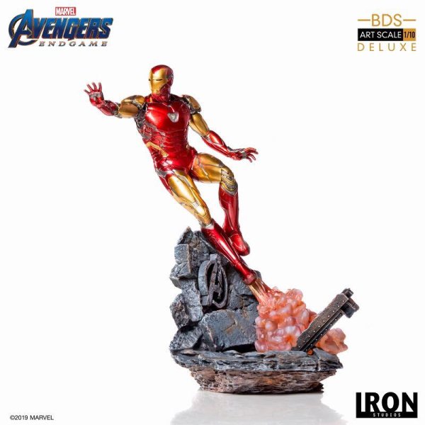 アイアンスタジオ iron studios アベンジャーズ エンドゲーム/ アイアンマン マーク85 1/10 DX スタチュー フィギュア画像