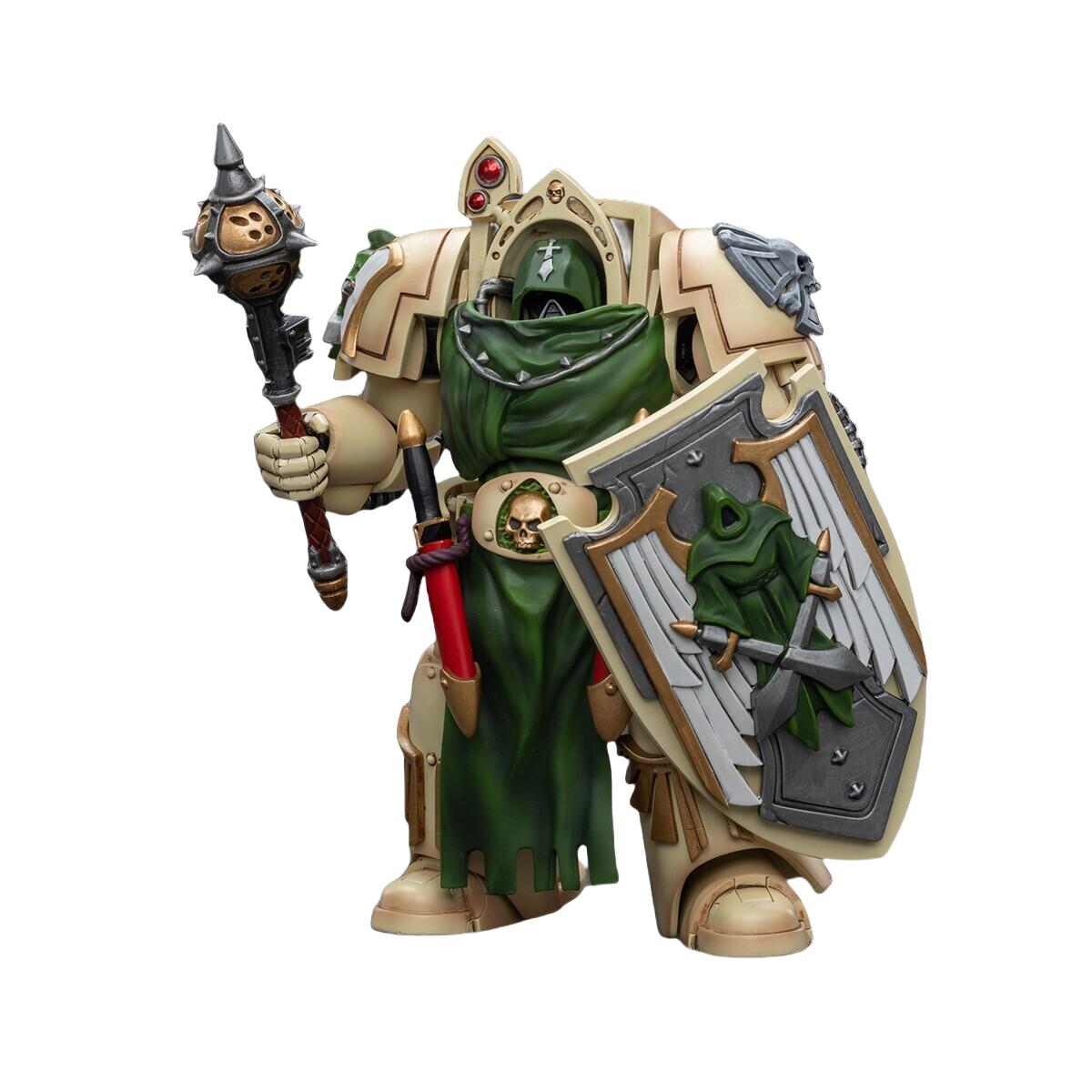 JOYTOY 1/18 ウォーハンマー40k ダークエンジェル デスウィング ナイト 贖罪のメイス装備 2完成品 フィギュア画像