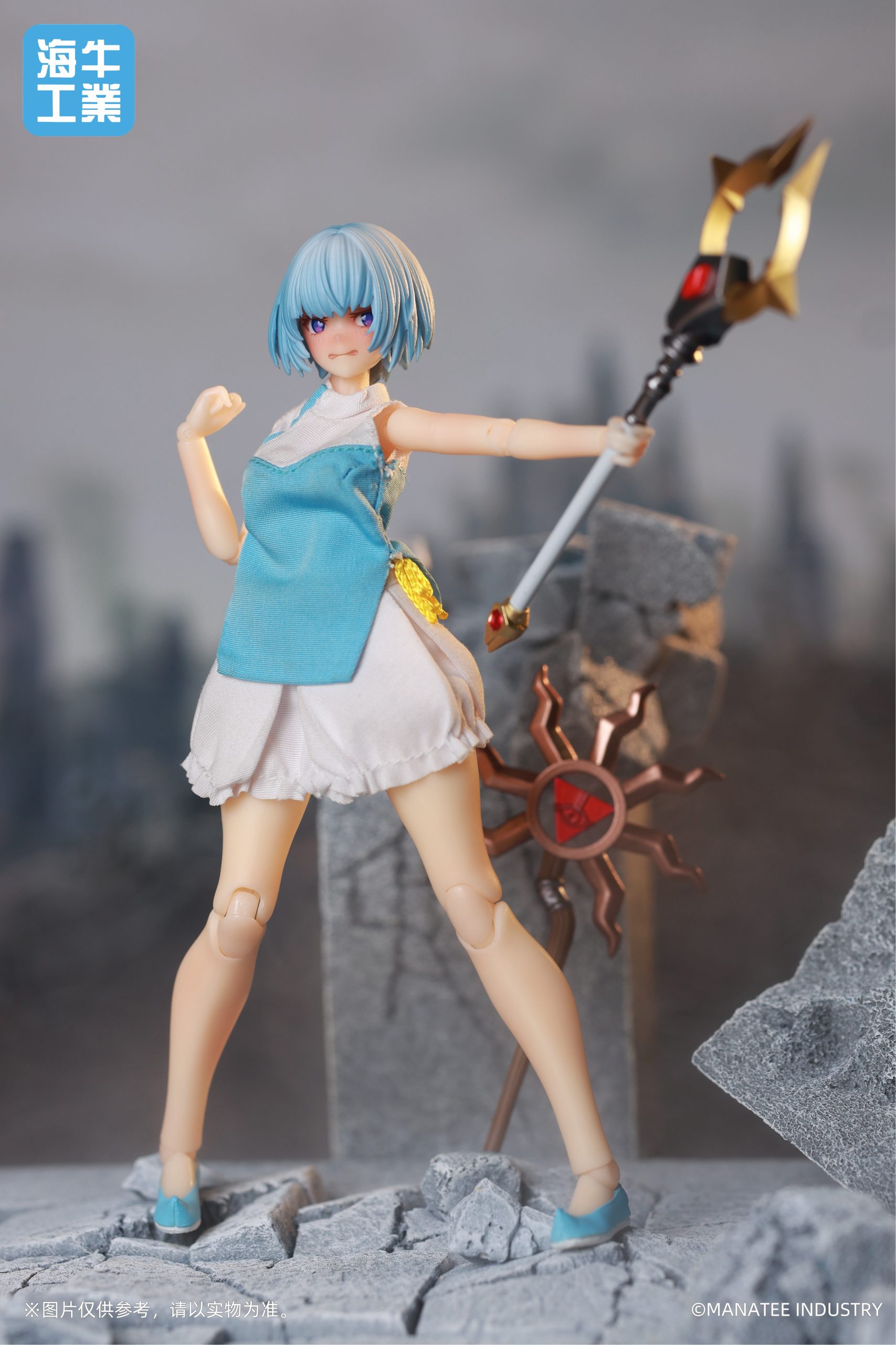 海牛の野望/海牛工?Studio イナンナ 1/12 アクションフィギュア MI-01