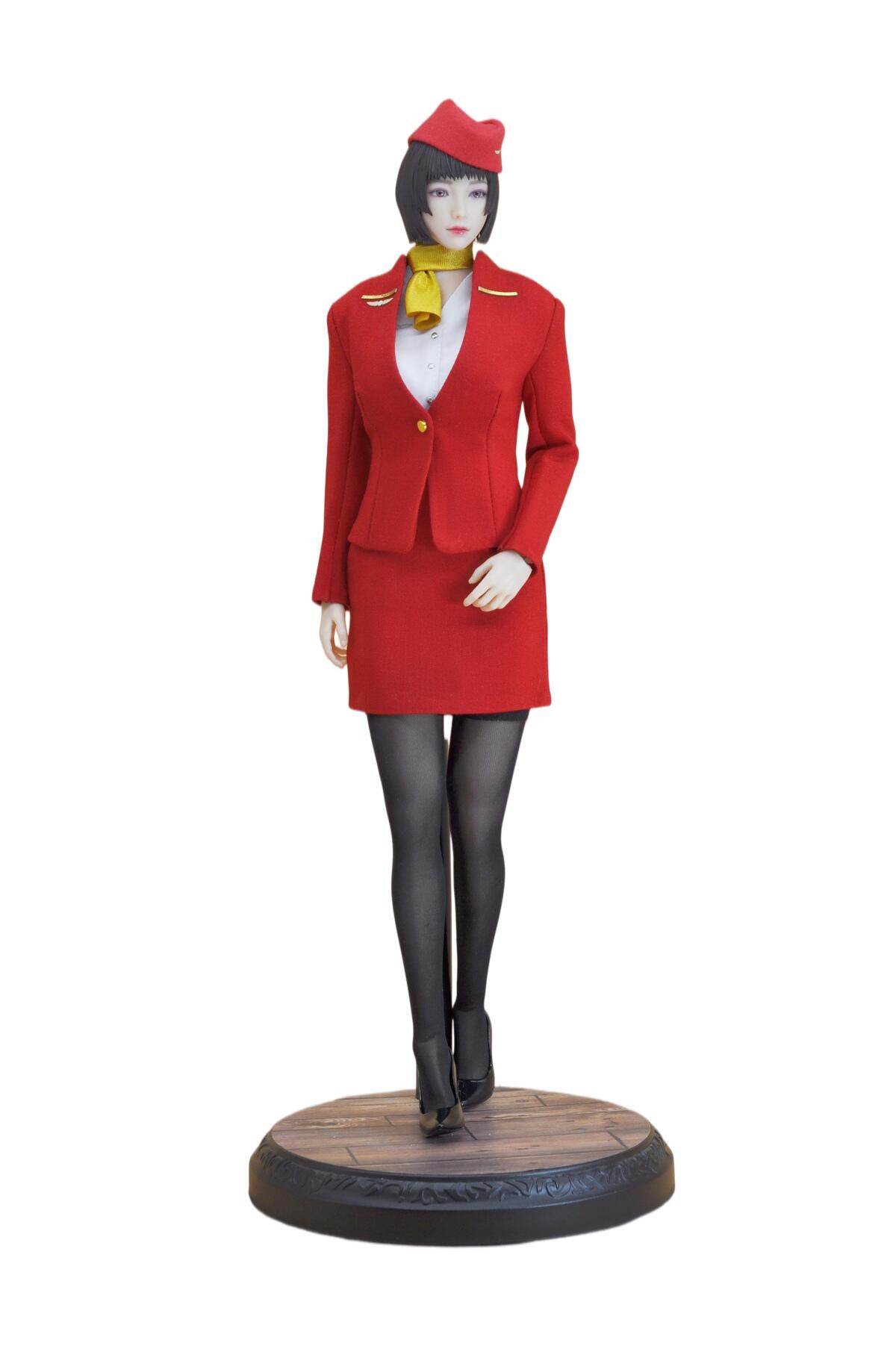 CUKE TOYS ZMN Flight Attendant Set 1/6 素体なし 頭彫りなし MA-038-A