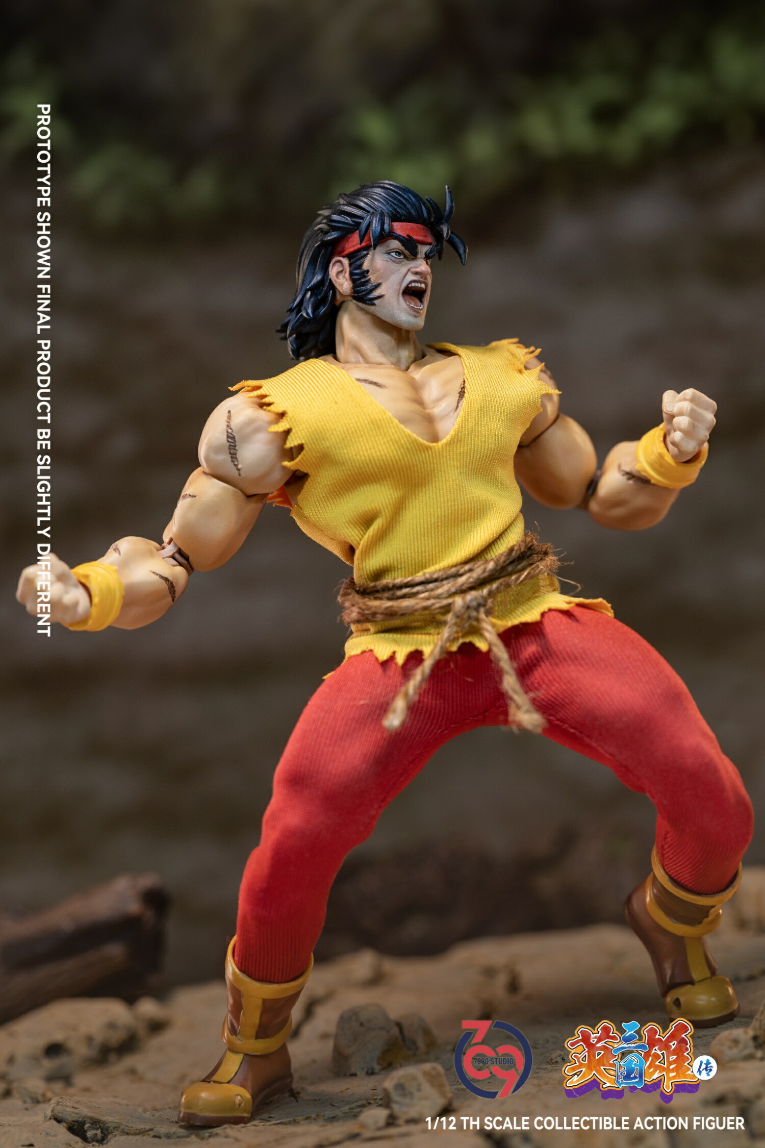 7890STUDIO Zhang Fei ?? ちょうひ 1/12 アクションフィギュア SG002 BR55134Q