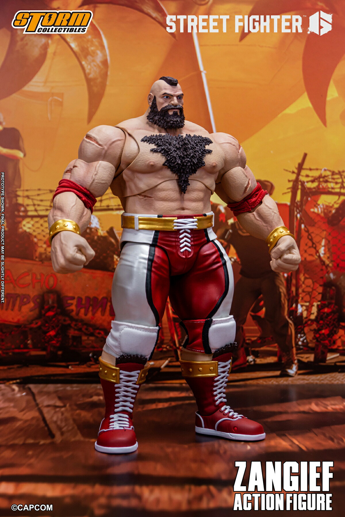 Storm Toys STREET FIGHTER 6 ZANGIEF アクションフィギュア CPSF29｜グッズ＆雑貨　店