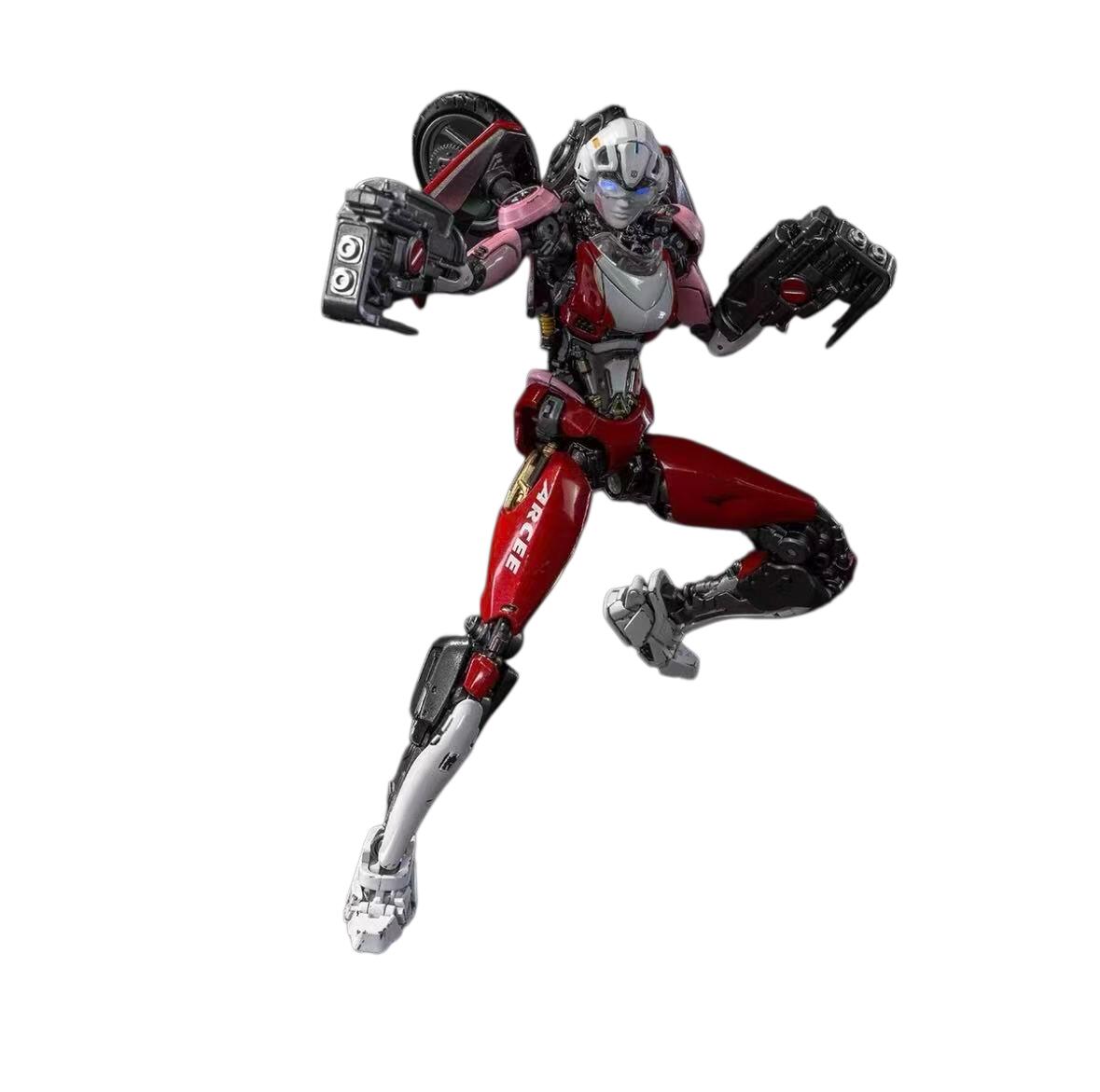 Yolopark AMK PRO 『トランスフォーマー ビースト起こすこと』 アーシー Transformers Arcee ダイキャストパーツ入り口・入口 ペンキ塗り済み 精神的な統合一揃いの道具