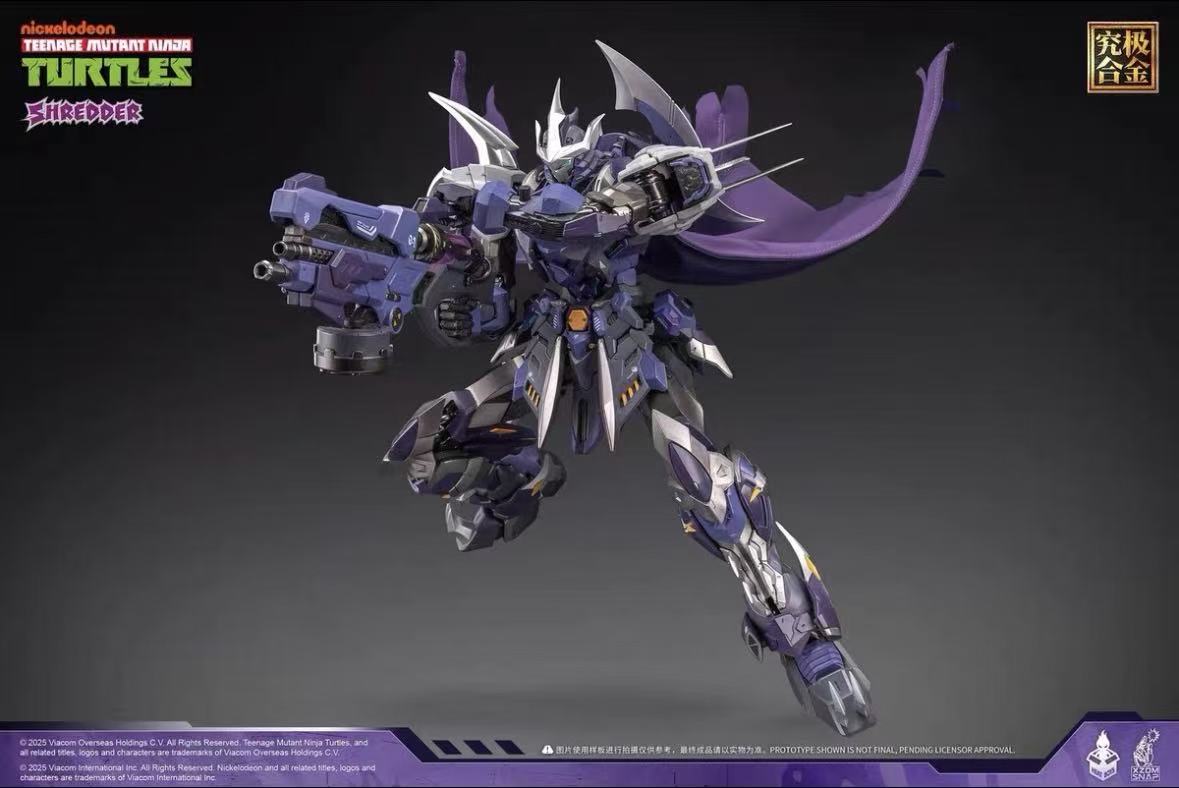 響指動漫 x HeatBoys ティーンエイジ 突然変異体 ニンジャ タートルズ シュレッダー 未開封新品 HB0016 アロイ遣っ付ける品