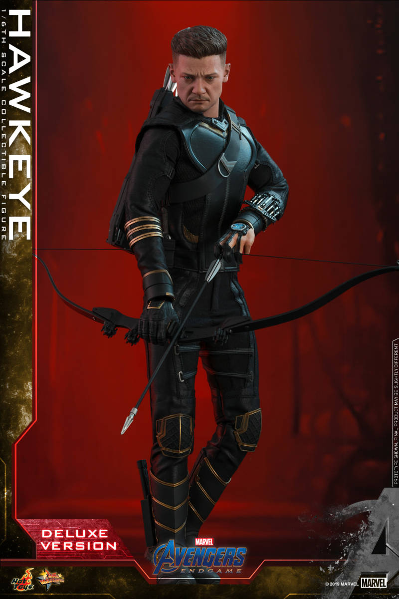 ホットトイズ 『アベンジャーズ/エンドゲーム』ホークアイ DX版 1/6 フィギュア hawkeye MMS532|グッズ&雑貨 店