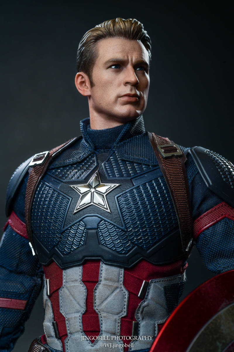 ホットトイズ アベンジャーズ エンドゲーム Avengers Endgame キャプテン・アメリカ 1/6 フィギュア MMS536|グッズ&雑貨 店