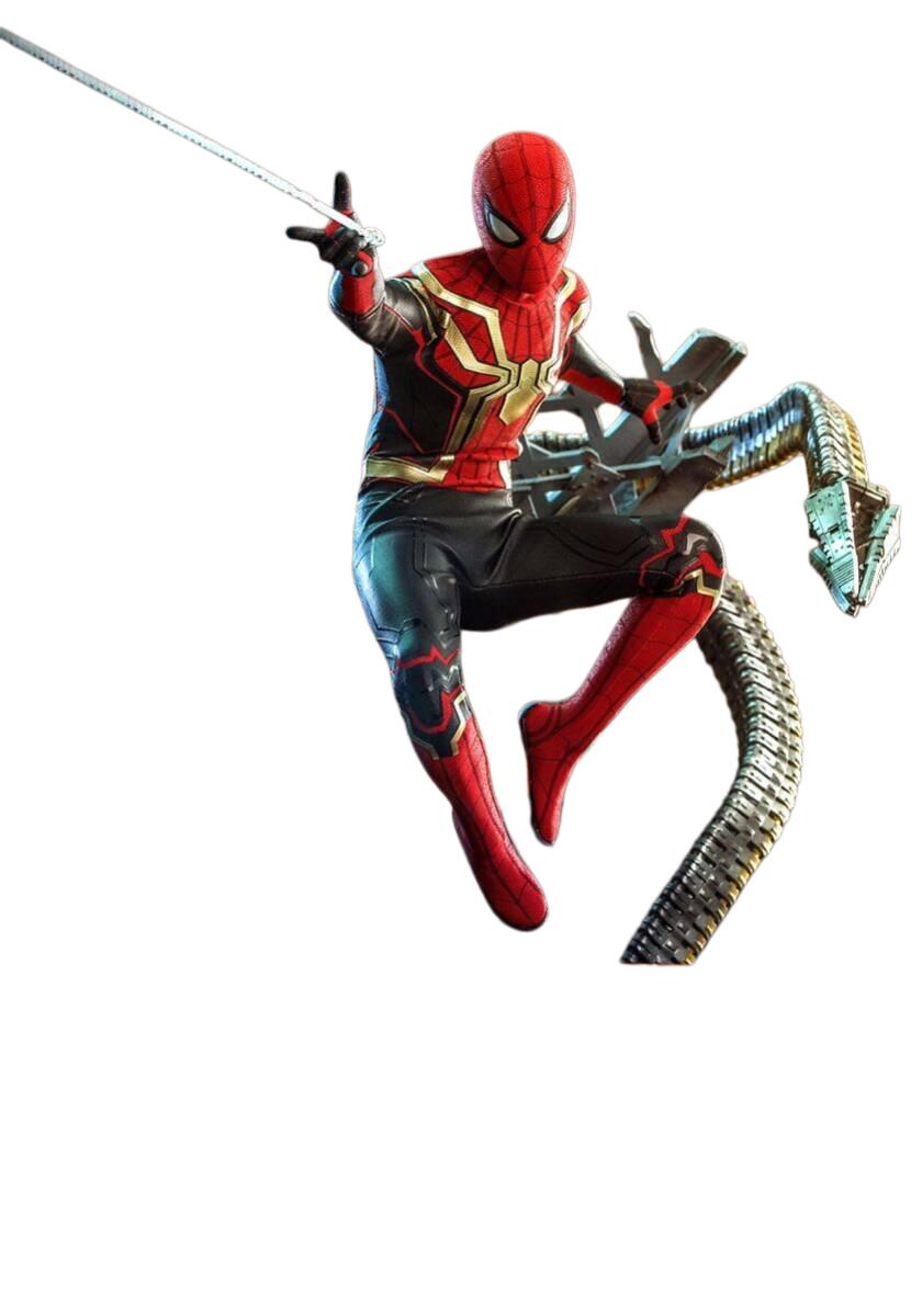 ホットトイズ 1/6 スパイダーマン Spider-Man インテグレーテッドスーツ版 賞与金付 スパイダーマンMMS624