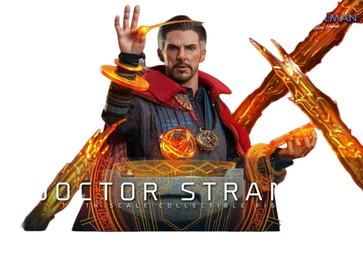 ホットトイズ スパイダーマン：ノー・ウェイ・ホーム ドクター・ストレンジ １/６ フィギュア Doctor Strange MMS629