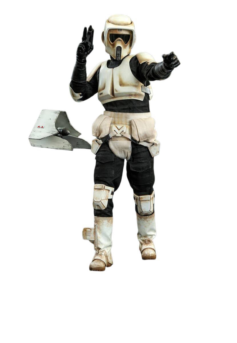 ホットトイズ 『マンダロリアン』 スカウト・トルーパー The Mandalorian - Scout Trooper 1/6 図形 TMS016