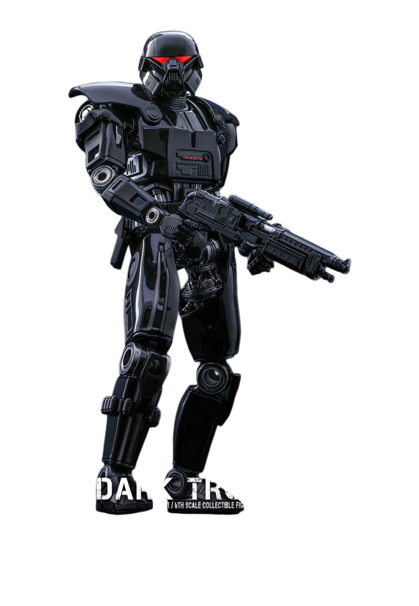 ホットトイズ 1/6『マンダロリアン』 ダーク・トルーパー 図形 The Mandalorian - Dark Trooper star warsTMS032