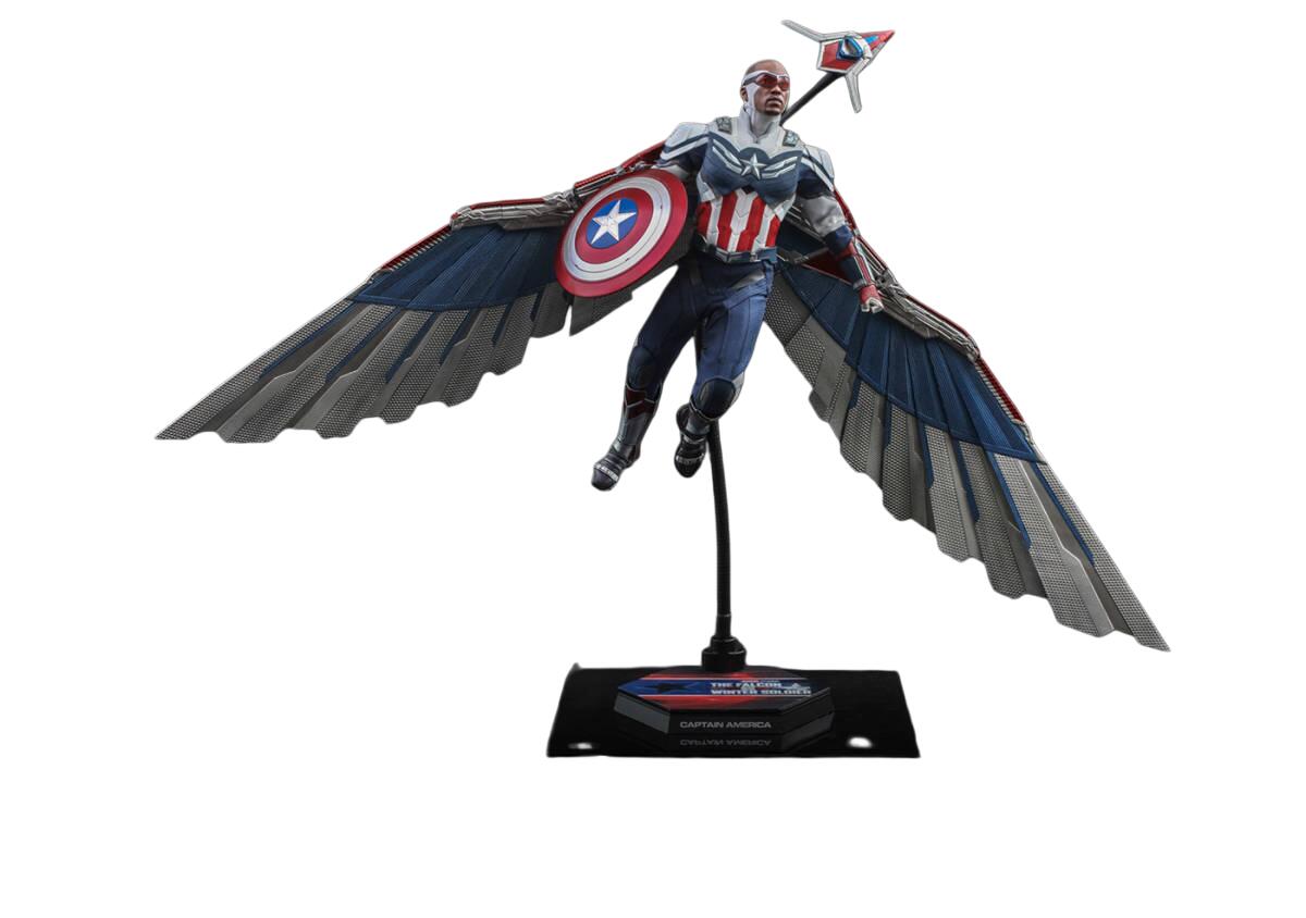 ホットトイズ 1/6 ファルコンウィンター・ソルジャー 旗がしら・亜米利加 Captain America TMS040