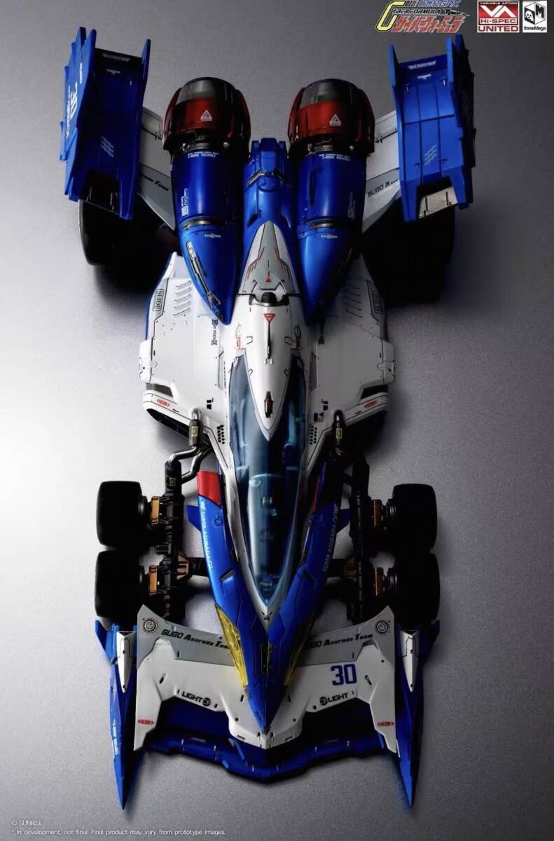 threezero x メガハウス ヴァリアブルアクション Hi-SPEC UNITED 新劃期GPXサイバーフォーミュラ スーパーアスラーダ 01 3M0562 未開封新品
