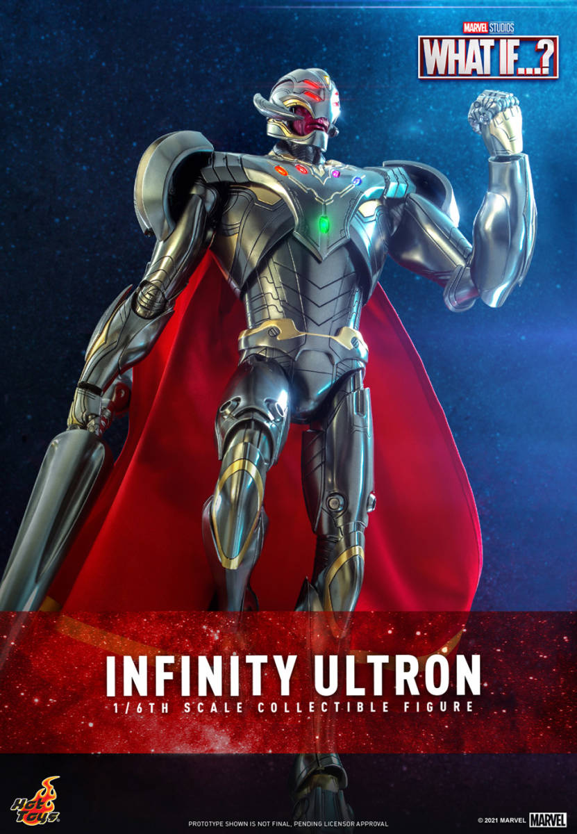 ホットトイズ １/６ ホワット・イフ...？What If... インフィニティ・ウルトロン Infinity Ultron 図形 TMS063