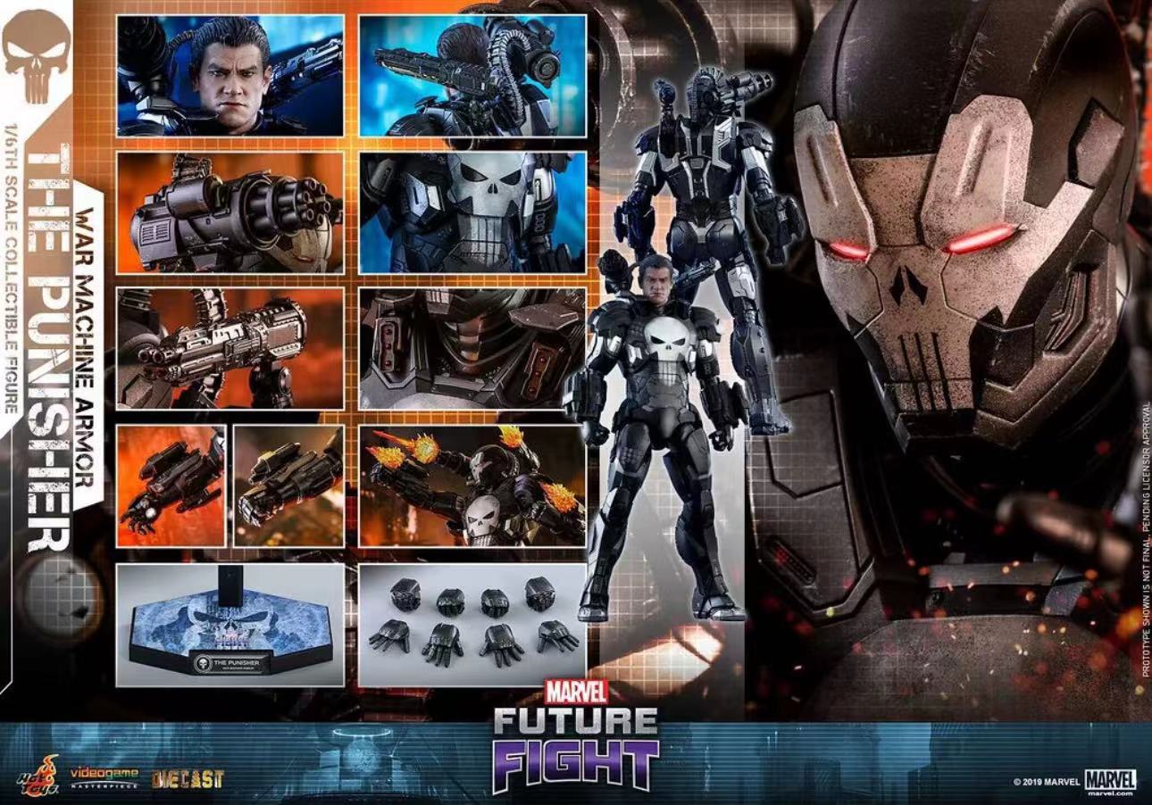 ホットトイズ１/６規摸 図形 パニッシャー（ウォーマシン・アーマー版） The Punisher VGM33D28