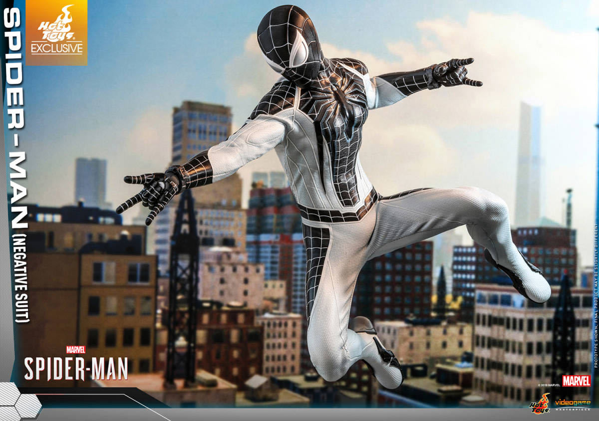 ホットトイズ 1/6 Marvel\u0027s Spider-Man スパイダーマン (否定的・背広版) 制限事項図形 VGM36