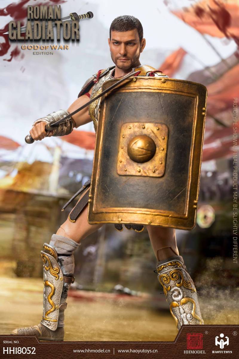 HHMODEL × HAOYUTOYS 1/6 ローマ帝国 剣闘士 アレス.Ver  HH18052 おもちゃ-その他